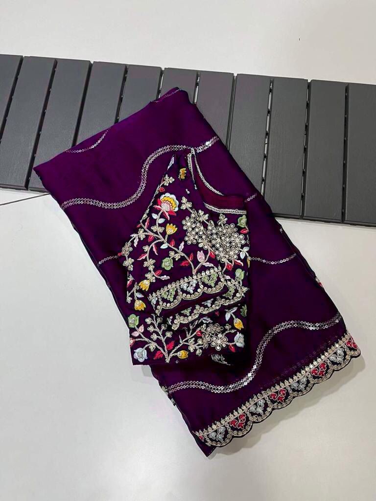 Jk Heavy Designer Party Wear Saree Wholesale Market Surat